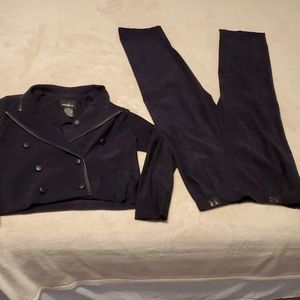 Positive Attitude 2 piece black women's outfit 12 petite